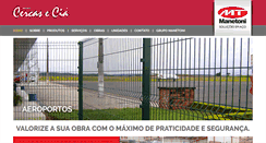 Desktop Screenshot of manetonicercas.com.br